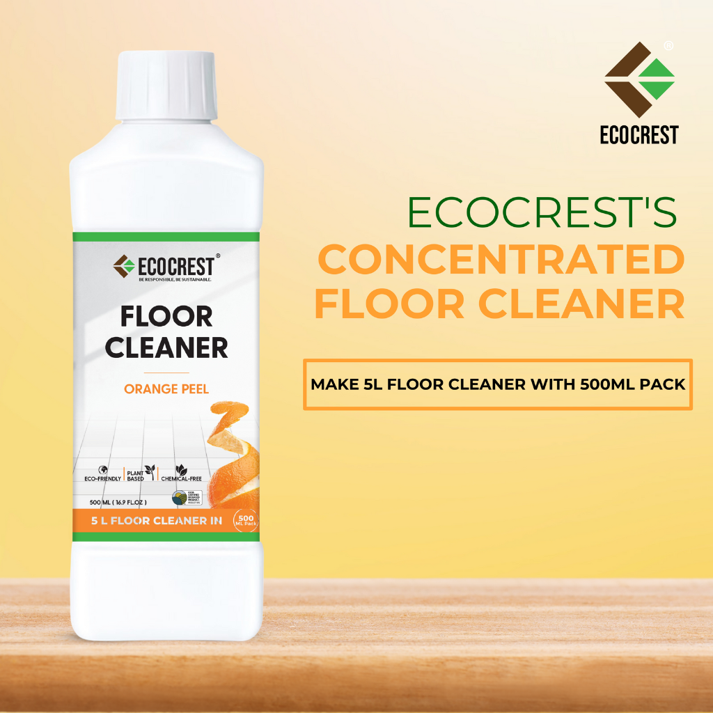 Super Concentrated Floor Cleaner 500ml Chemical Free - Plant-based - Natural