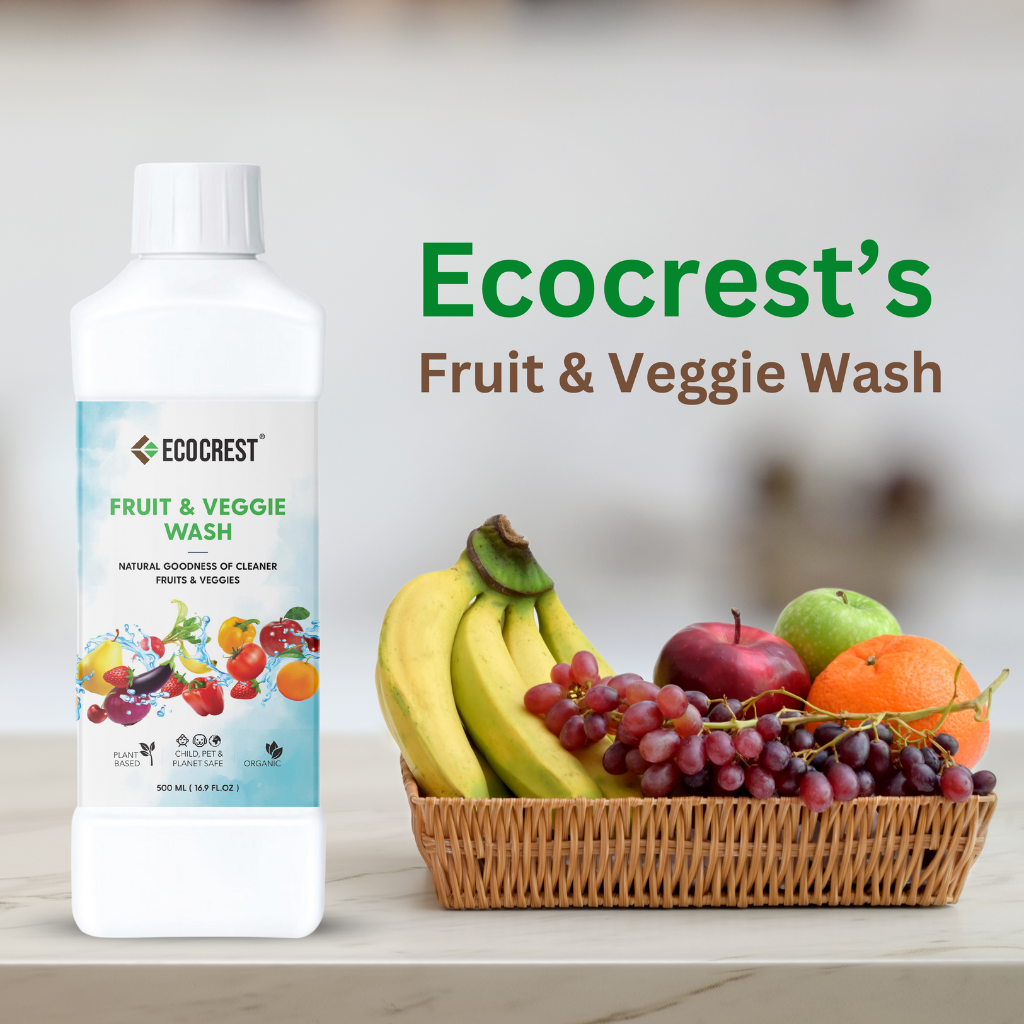 Fruit & Veggie Wash 500ml Chemical Free - Plant-based - Natural